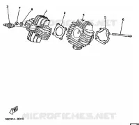 CYLINDER for Yamaha FS1 1988