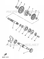 TRANSMISSION for Yamaha FS1 1988
