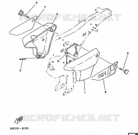 SIDE COVER   OIL TANK for Yamaha FS1 1988