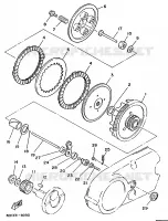 STARTER CLUTCH for Yamaha FS1 1988