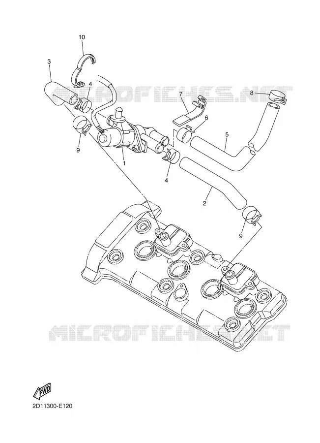 AIR INDUCTION SYSTEM AIS Yamaha MOTO 1000 2006 FZ1  FZ1-N FAZER _
