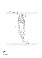 REAR SHOCK ABSORBER for Yamaha FZ1 ABS 2008