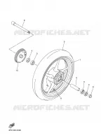 FRONT WHEEL for Yamaha FZ1 ABS 2008