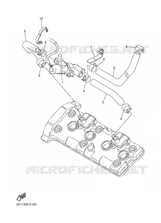 AIR INDUCTION SYSTEM AIS Yamaha MOTO 1000 2006 FAZER  FZ1-S