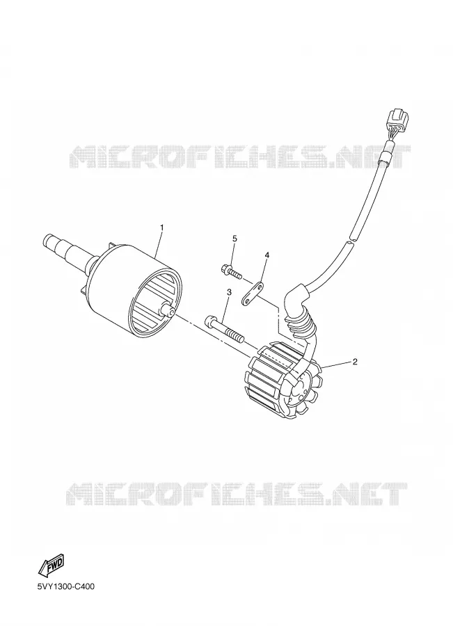 IGNITION Yamaha MOTO 1000 2006 FAZER  FZ1-S