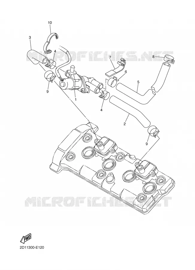 AIR INDUCTION SYSTEM AIS Yamaha MOTO 1000 2006 FAZER  FZ1-SV