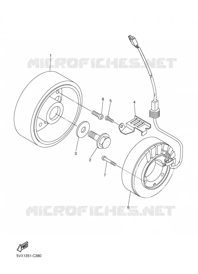 IGNITION Yamaha MOTO 600 2006 FZ6  FZ6-N FZ6
