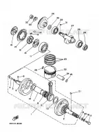 CRANKSHAFT / PISTON for Yamaha WARRIOR 1998