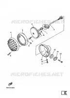 HEADLIGHT for Yamaha WARRIOR 1998