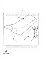 SEAT for Yamaha WARRIOR 1998