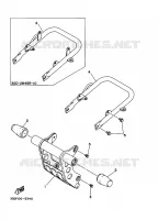 BUMPER for Yamaha WARRIOR 1998