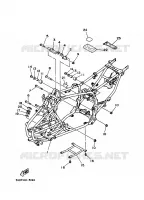 FRAME for Yamaha WARRIOR 1998