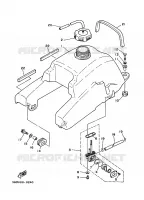 FUEL TANK for Yamaha WARRIOR 1998