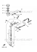REAR BRAKE MASTER CYLINDER for Yamaha WARRIOR 1998