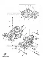 CRANKCASE for Yamaha BLASTER 1997