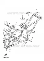 FRAME for Yamaha BLASTER 1997