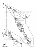 REAR SHOCK ABSORBER for Yamaha BLASTER 1997