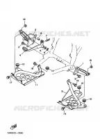 STAND / FOOTREST for Yamaha BLASTER 1997
