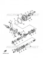 CROSS SHAFT for Yamaha WOLVERINE 1997