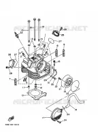 CYLINDER HEAD  for Yamaha WOLVERINE 1997
