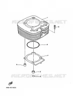 CYLINDER for Yamaha WOLVERINE 1997