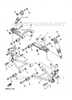 FOURCHE / WHEEL for Yamaha WOLVERINE 1997