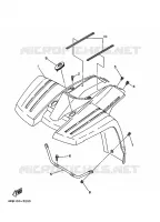 FRONT FENDER for Yamaha WOLVERINE 1997