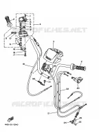 HANDLEBAR & CABLES for Yamaha WOLVERINE 1997