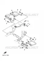 STAND / FOOTREST for Yamaha WOLVERINE 1997