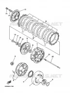 STARTER CLUTCH for Yamaha WOLVERINE 1997