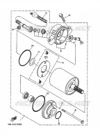 STARTER MOTOR for Yamaha WOLVERINE 1997