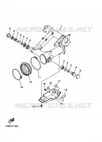 SWINGARM for Yamaha WOLVERINE 1997