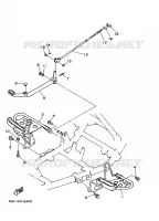 STAND / FOOTREST for Yamaha YFM 1997