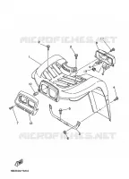 FRONT FENDER for Yamaha TIMBERWOLF 1996