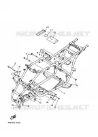 FRAME for Yamaha BREEZE 1995
