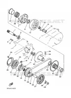 STARTER CLUTCH for Yamaha BREEZE 1995