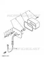 TAIL LIGHT for Yamaha TIMBERWOLF 1995