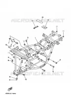 FRAME for Yamaha TIMBERWOLF 1995
