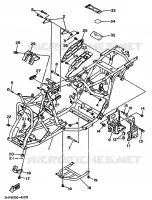 FRAME for Yamaha YFM 1995