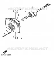 HEADLIGHT for Yamaha YFM 1995