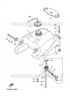 FUEL TANK for Yamaha BIG BEAR 1995
