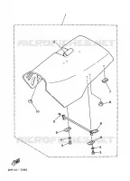 SEAT for Yamaha BIG BEAR 1995