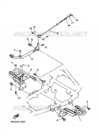 STAND / FOOTREST for Yamaha BIG BEAR 1995