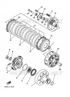 STARTER CLUTCH for Yamaha BIG BEAR 1995