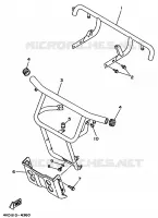 BUMPER for Yamaha TIMBERWOLF 1995