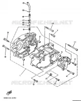 CRANKCASE for Yamaha TIMBERWOLF 1995