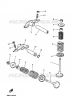 VALVE for Yamaha TIMBERWOLF 1995