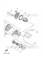 OIL PUMP for Yamaha TIMBERWOLF 1994
