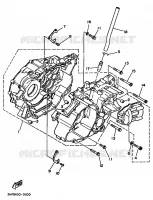 CRANKCASE for Yamaha RAPTOR 1993