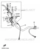 SWITCH / LEVER for Yamaha RAPTOR 1993